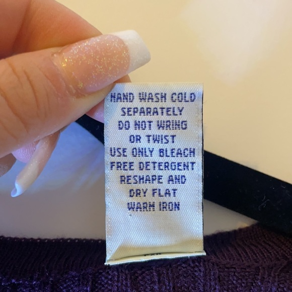 Vtg‎ 100% Merino Wool Cardigan - Picture 5 of 5